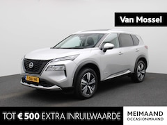 Nissan X-Trail - 1.5 e-4orce Tekna 4WD 7 Persoons. 214PK | Afneembare Trekhaak | Glazen Schuif-Kanteldak |