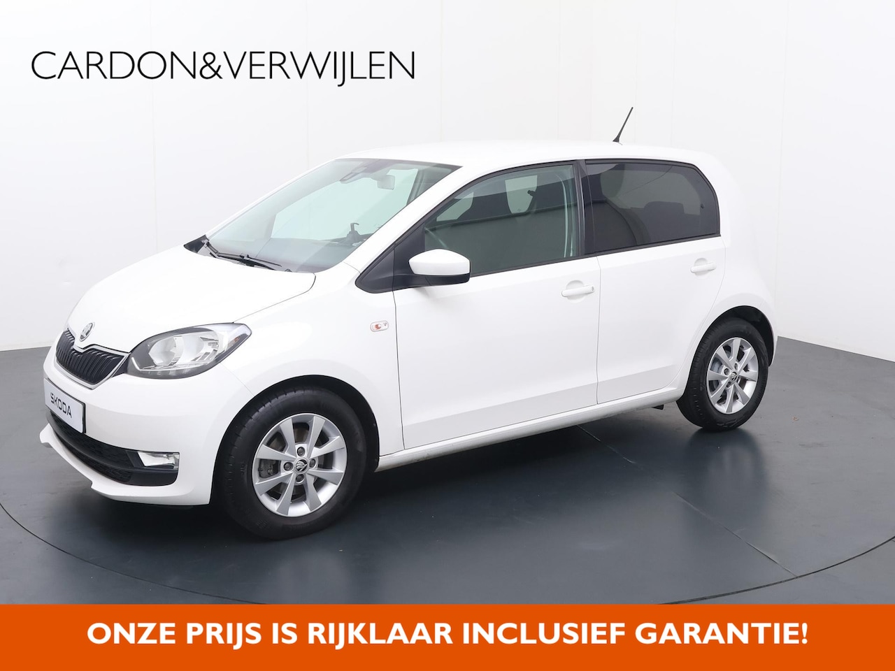 Skoda Citigo - 1.0 Greentech Ambition | 65 PK | Airconditioning | Automatische verlichting | Bluetooth - AutoWereld.nl