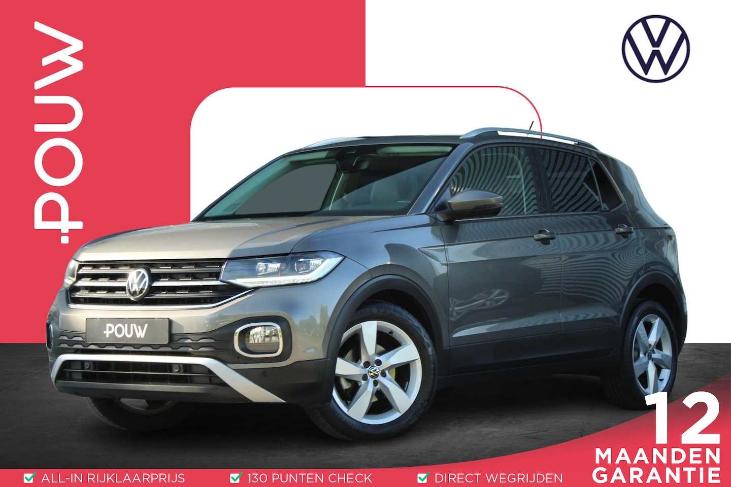 Volkswagen T-Cross - 1.0 TSI 110pk DSG Style | LED Koplampen | Apple Carplay & Android Auto | Climatronic - AutoWereld.nl