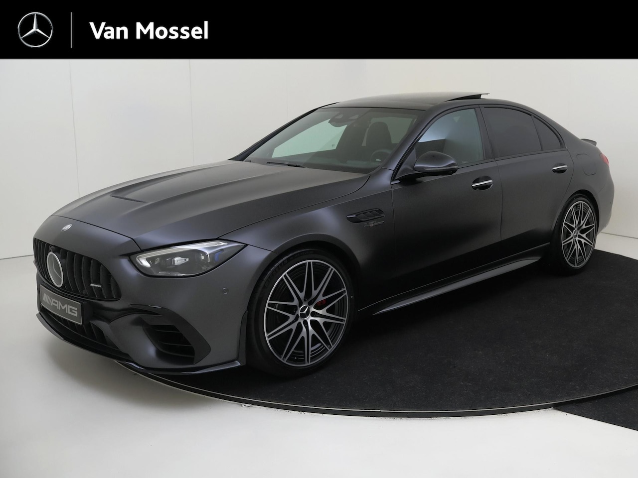 Mercedes-Benz C-klasse - 63 S E AMG Performance 4MATIC+ Premium Plus / Burmester / Carbon 1+2/ HUD / 360 Camera / N - AutoWereld.nl