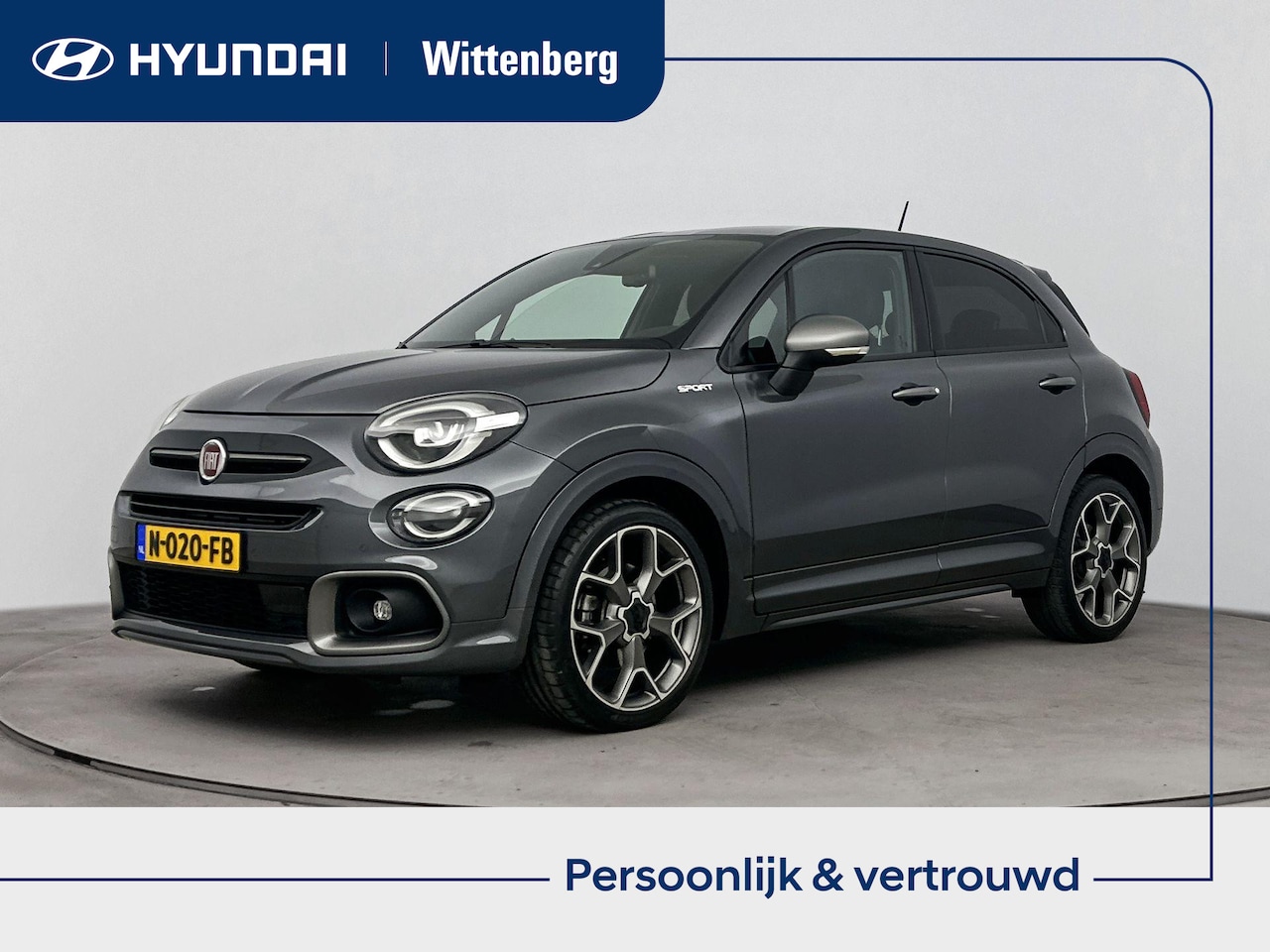 Fiat 500 X - 1.3 FIREFLY TURBO 150 HP SPORT | TREKHAAK | LEDER | NAVI | 19'' LM VELGEN | CLIMA | CRUISE - AutoWereld.nl