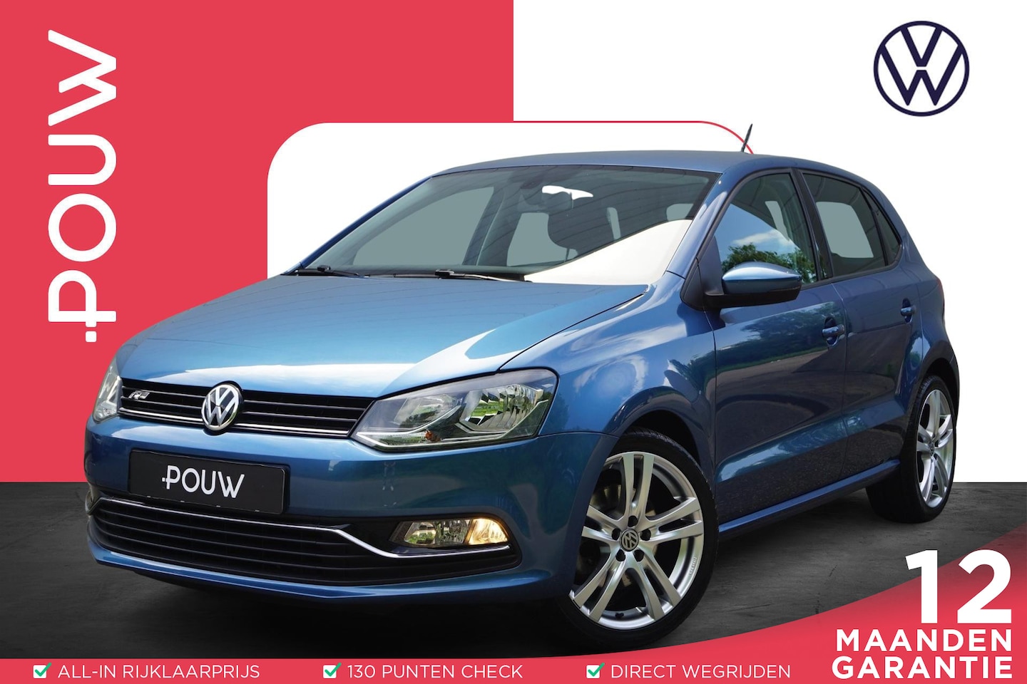 Volkswagen Polo - 1.0 TSI 110pk Highline | Navigatie | Apple Carplay & Android Auto - AutoWereld.nl