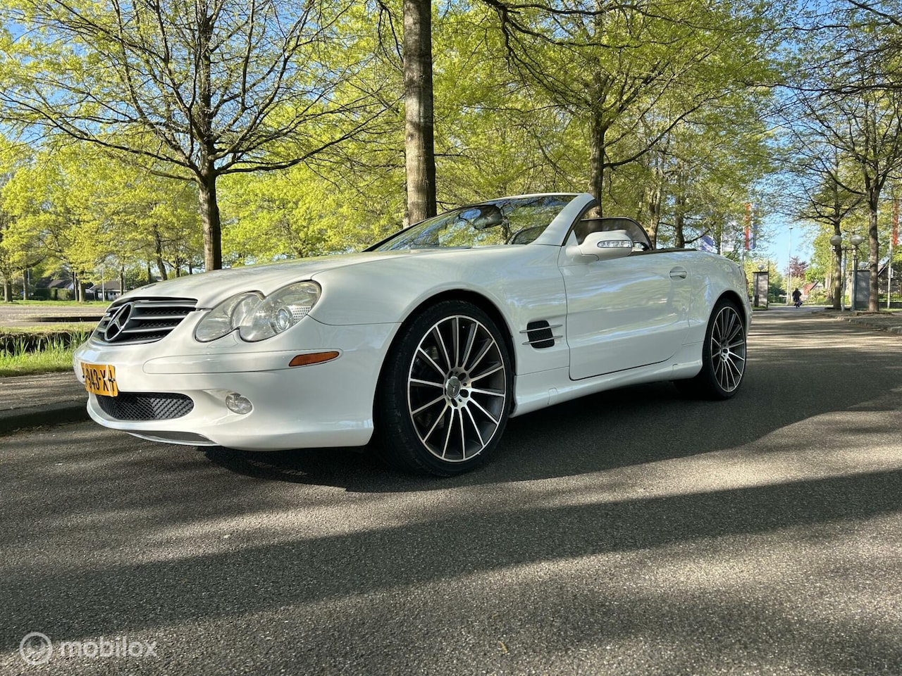 Mercedes-Benz SL-klasse Cabrio - 500 wit - AutoWereld.nl