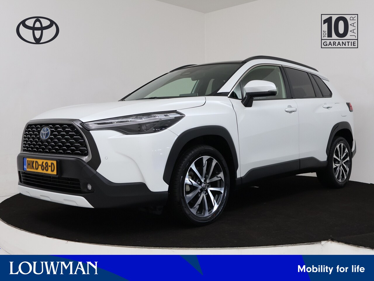 Toyota Corolla Cross - Hybrid 140 Style + Premium Pack | Panoramadak | Navigatie | half Lederen bekleding | - AutoWereld.nl