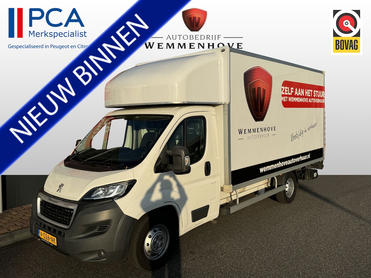 Peugeot Boxer - 435 2.0 BlueHDI L4H2 Pro 164PK!! Laadlift/Spoiler/Airco/Cruise /Camera - AutoWereld.nl