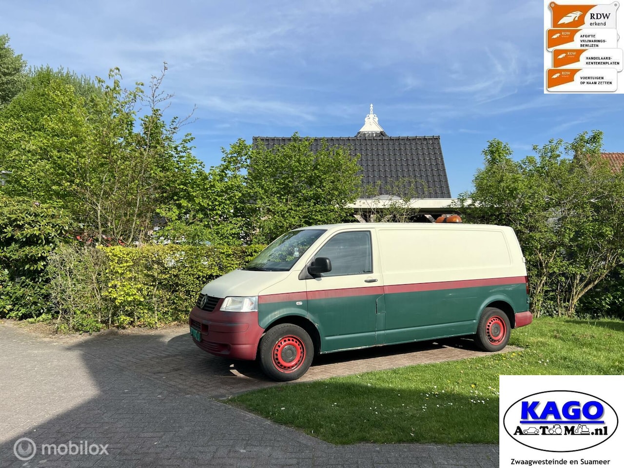 Volkswagen Transporter - 1.9 TDI 340 Airco bj 2008 Marge - AutoWereld.nl