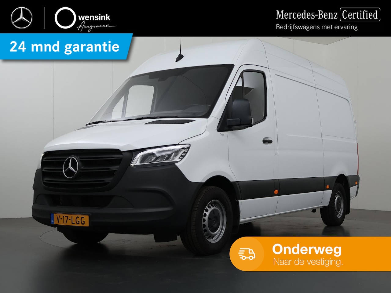 Mercedes-Benz Sprinter - 317 CDI L2 H2 | Aut. | 3500 KG Trekhaak | LED | 3-zits | Parkeercamera | Cruise Control | - AutoWereld.nl