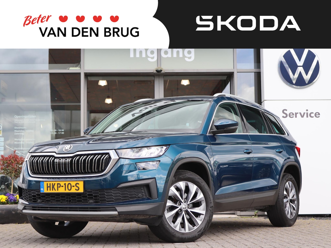 Skoda Kodiaq - 1.5 TSI 150 pk DSG Style | Navigatie | SmartLink | LED | Camera | Adaptive Cruise | Climat - AutoWereld.nl