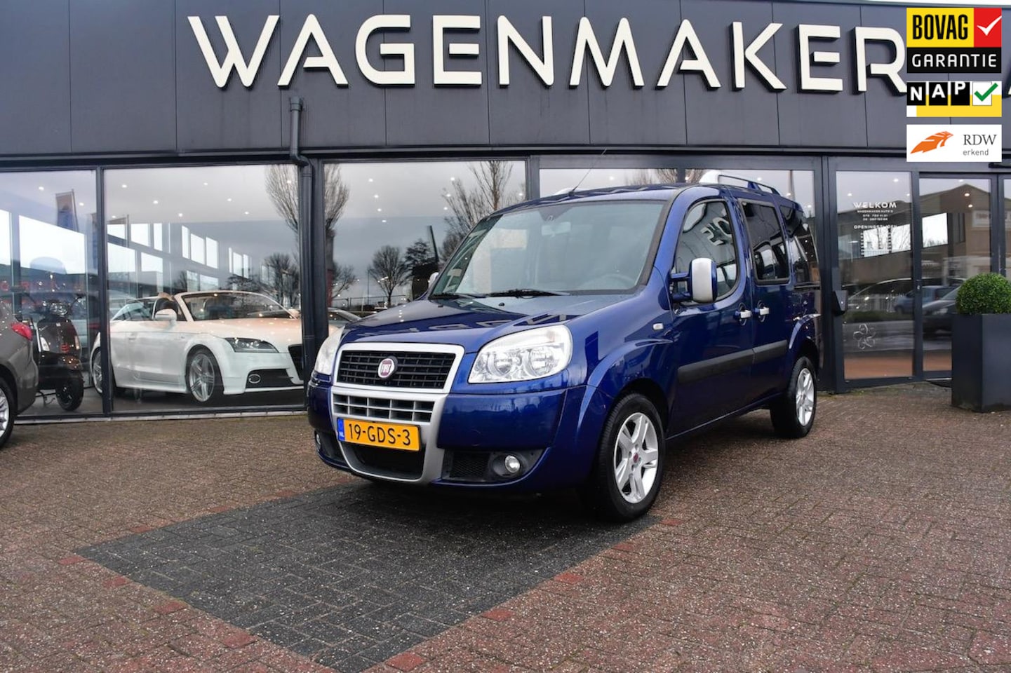Fiat Doblò - 1.4 Malibu Airco|Elektrisch pak|New APK - AutoWereld.nl