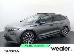Skoda Enyaq iV - 85 Sportline Elektromotor 286 PK | 21" lichtmetalen velgen | Trekhaak | Head-Up Display |