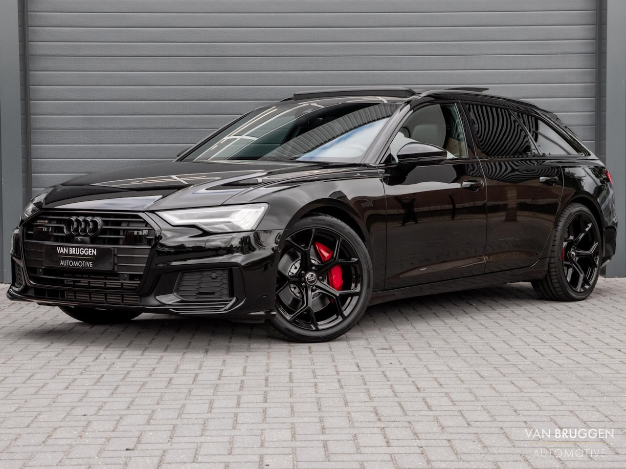 Audi A6 Avant - 55 TFSI E Quattro S-Line Pano Massage S6 Trekhaak BTW Koeling Matrix - AutoWereld.nl