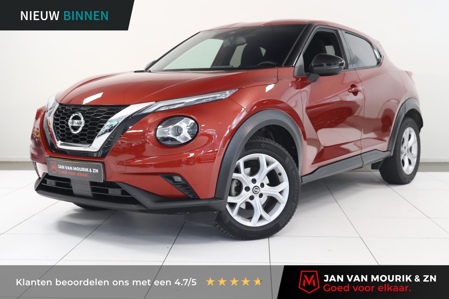 Nissan Juke - 1.0 DIG-T N-Connecta | Camera | Navigatie | Climatronic | Apple Carplay Android Auto | Aut - AutoWereld.nl