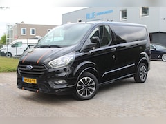 Ford Transit Custom - Sport 310 2.0 TDCI 170PK Euro6 Automaat L1 SPORT ✓ 3-zits ✓ leder ✓ trekhaak ✓ navigatie ✓
