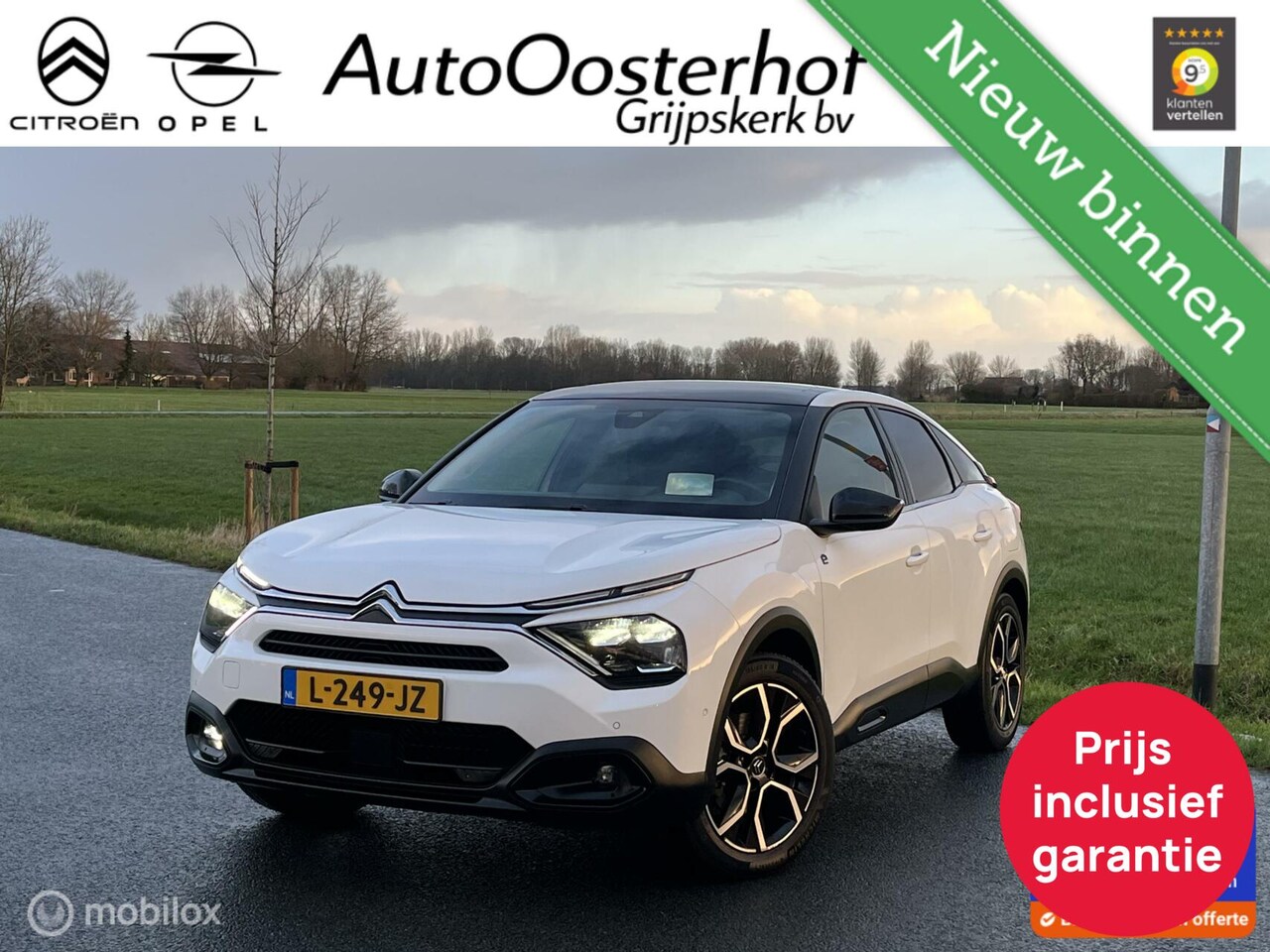 Citroën Ë-C4 - Shine 50 kWh Luxe + PANO - AutoWereld.nl