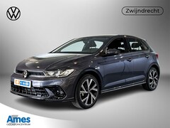 Volkswagen Polo - 1.0 95pk TSI R-Line | 'Bergamo' 17 inch in zwart/gepolijst | Licht & Zicht Pakket | Achter
