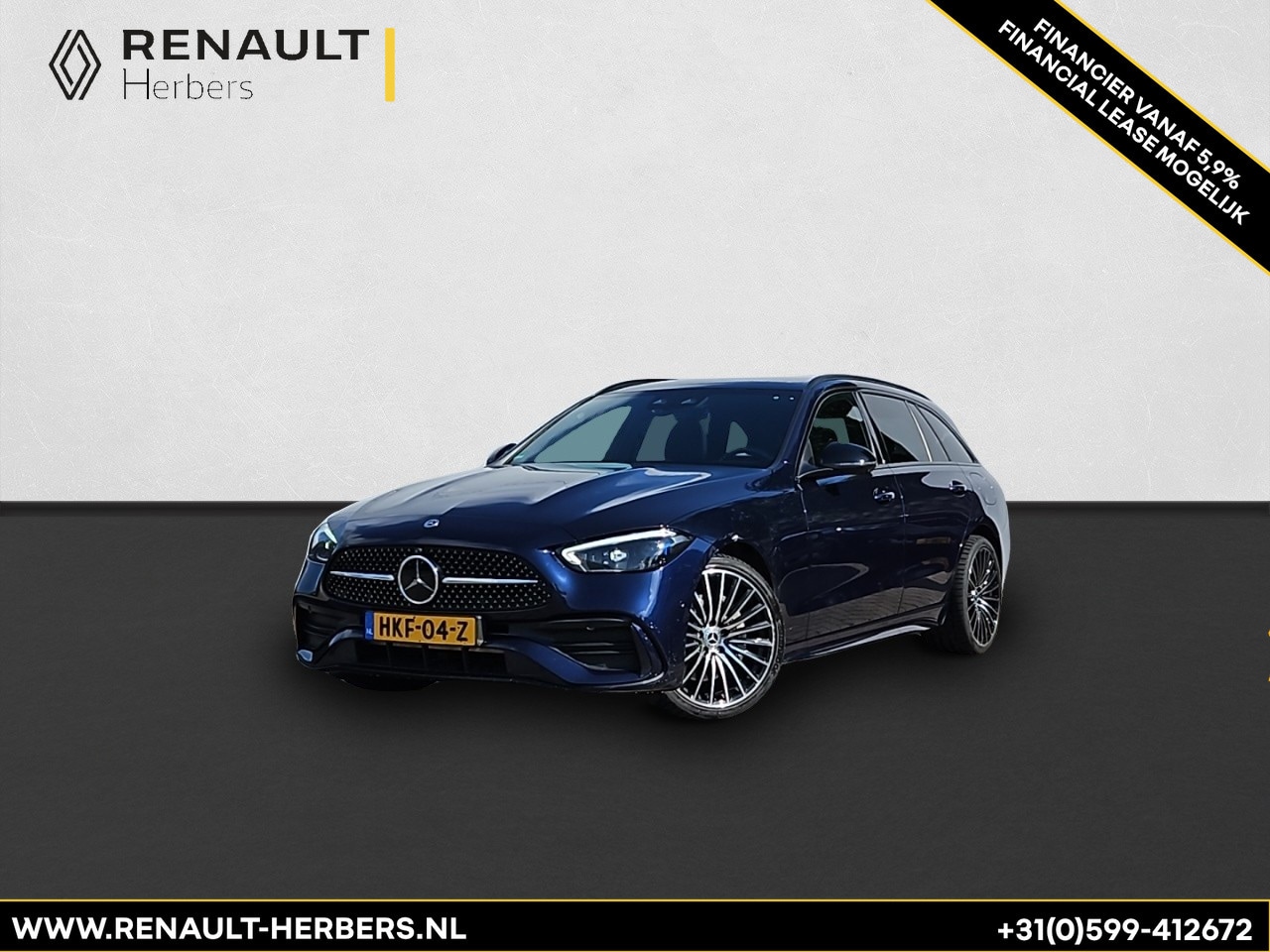 Mercedes-Benz C-klasse Estate - 300 e AMG Line PANO / 360 CAMERA / AMG / BOMVOL! - AutoWereld.nl
