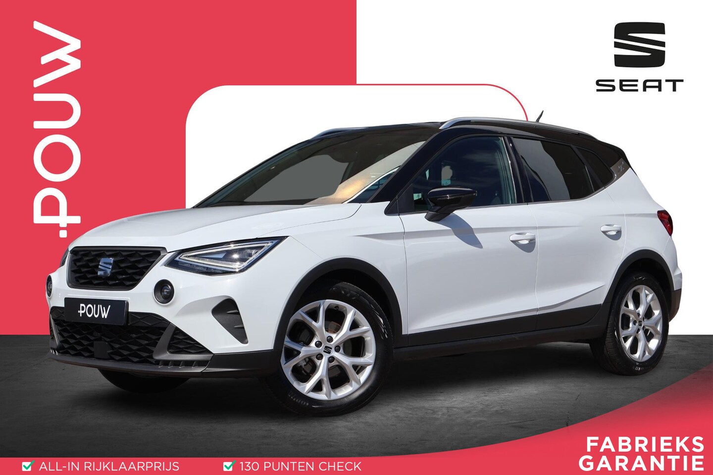 Seat Arona - 1.0 TSI 95pk Style Business Connect FR | Android Auto/Apple Carplay | PDC | Adaptieve Crui - AutoWereld.nl