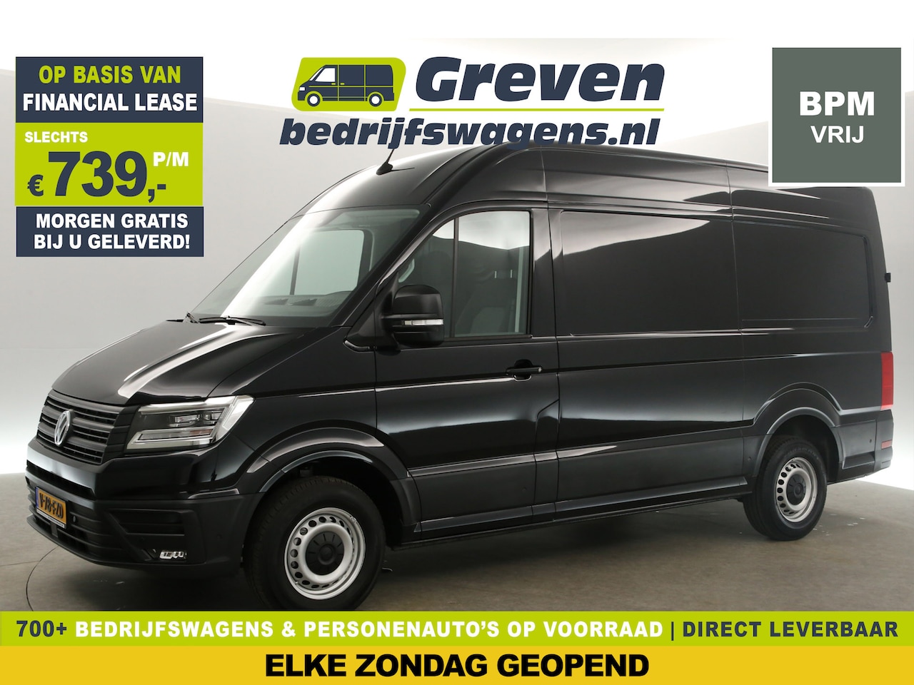 Volkswagen Crafter - 35 2.0 TDI L3H3 140PK | NIEUW | BPM VRIJ | 3000KG | Airco Cruise Camera Carplay Massagesto - AutoWereld.nl
