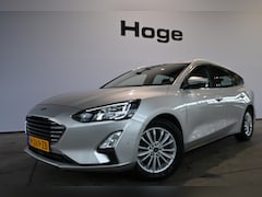 Ford Focus Wagon - 1.0 EcoBoost Titanium Business Navigatie 1e Eigenaar ECC Apple CarPlay Achteruitrijcamera