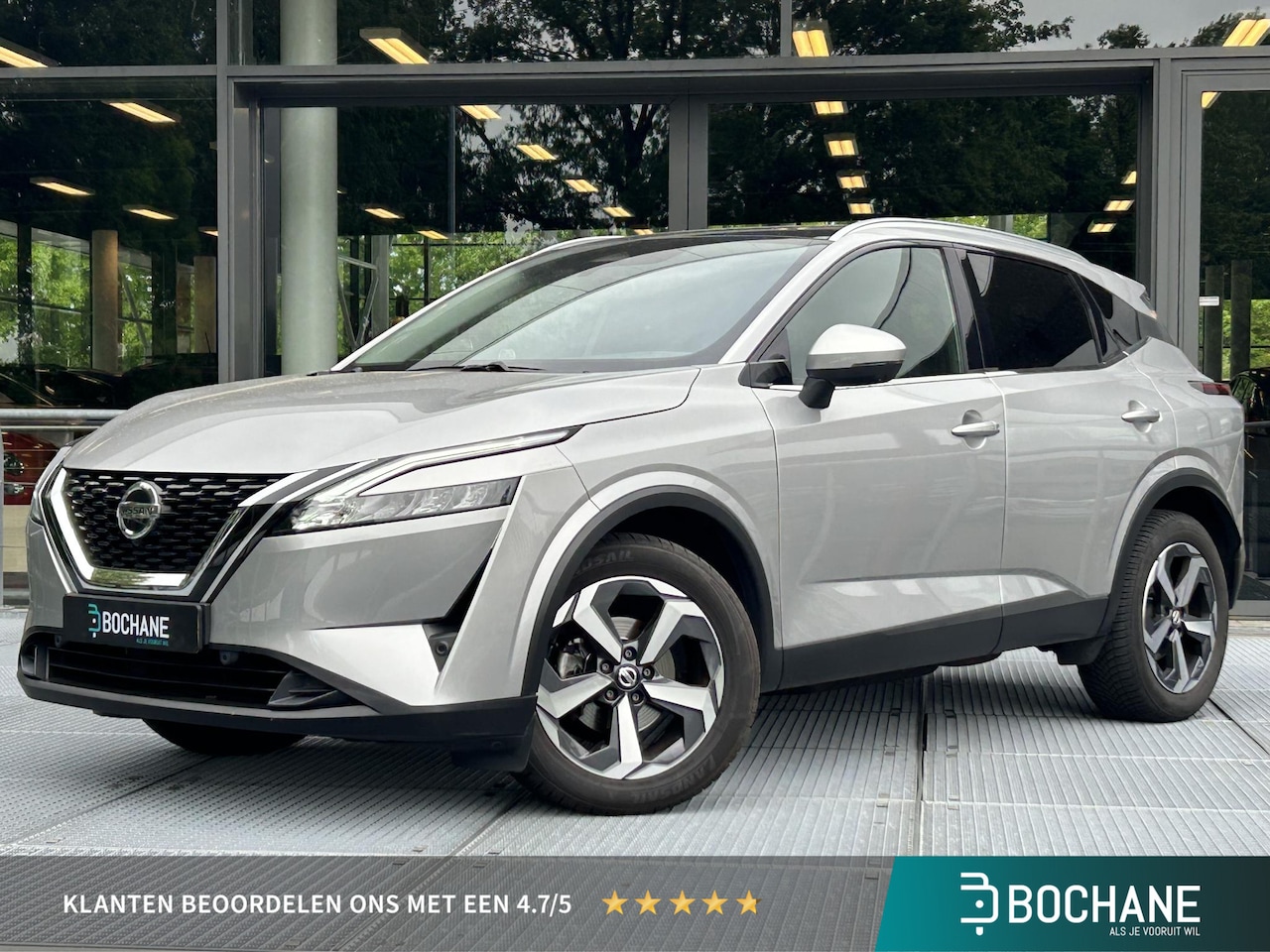 Nissan Qashqai - 1.3 MHEV Xtronic N-Connecta | Panoramadak | 360° Camera | Navigatie - AutoWereld.nl