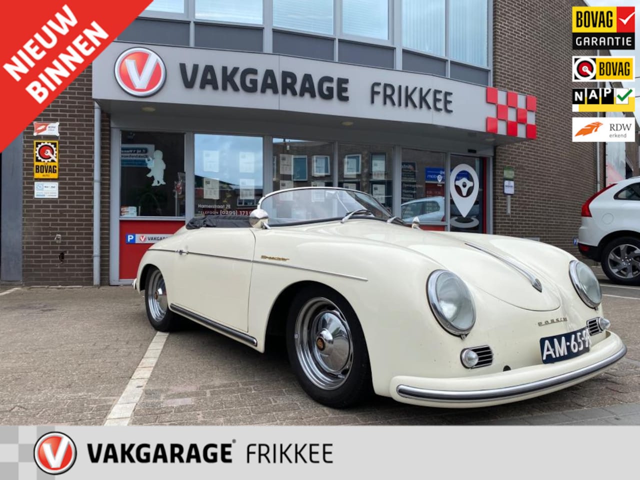 Porsche 356 - Speedster replica - AutoWereld.nl