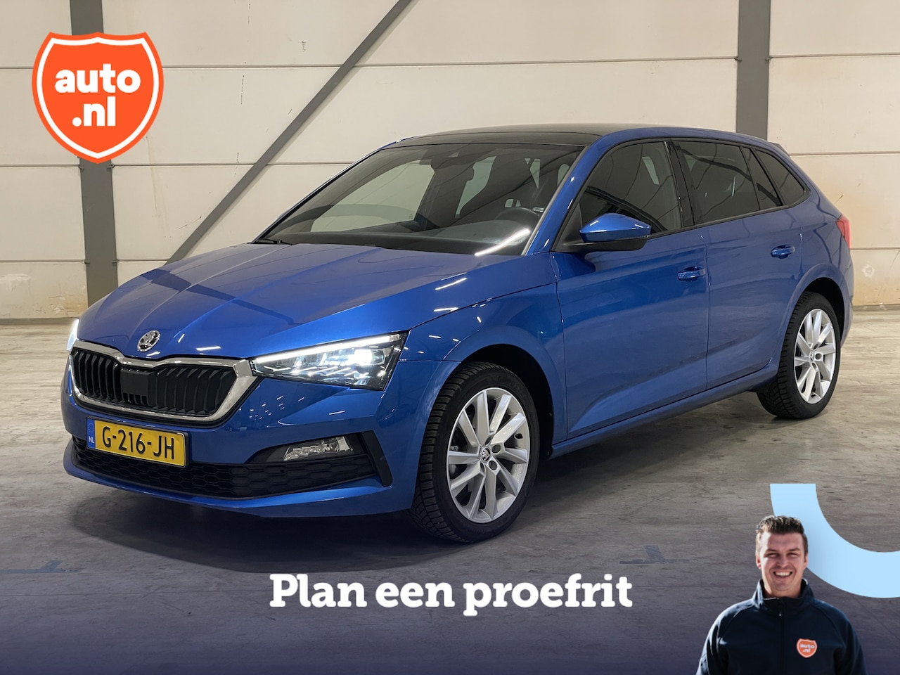 Skoda Scala - 1.0 TSI Sport Business | Trekhaak | Panoramadak | LED | Carplay | Sportstoelen | Digital C - AutoWereld.nl
