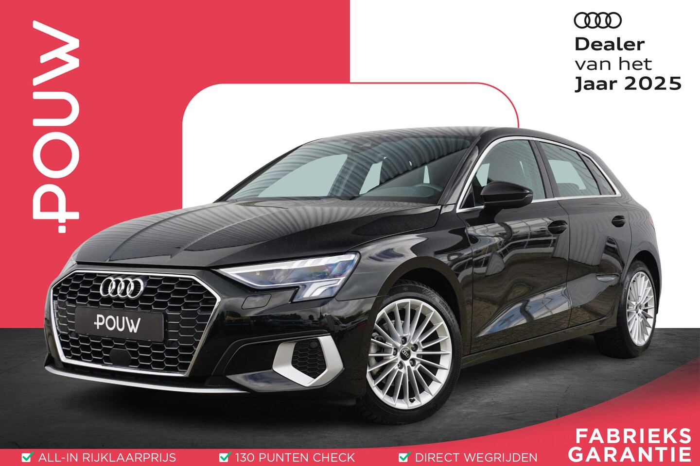 Audi A3 Sportback - 35 TFSI 150pk S-tronic MHEV Advanced Edition | Smartphone Interface | Navigatie | LED Kopl - AutoWereld.nl