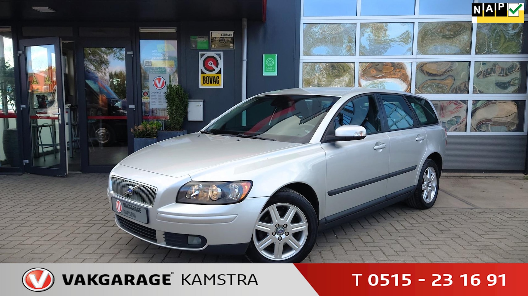 Volvo V50 - 2.0 Edition 146PK NAP Airco/Cruise/Goed onderh. - AutoWereld.nl