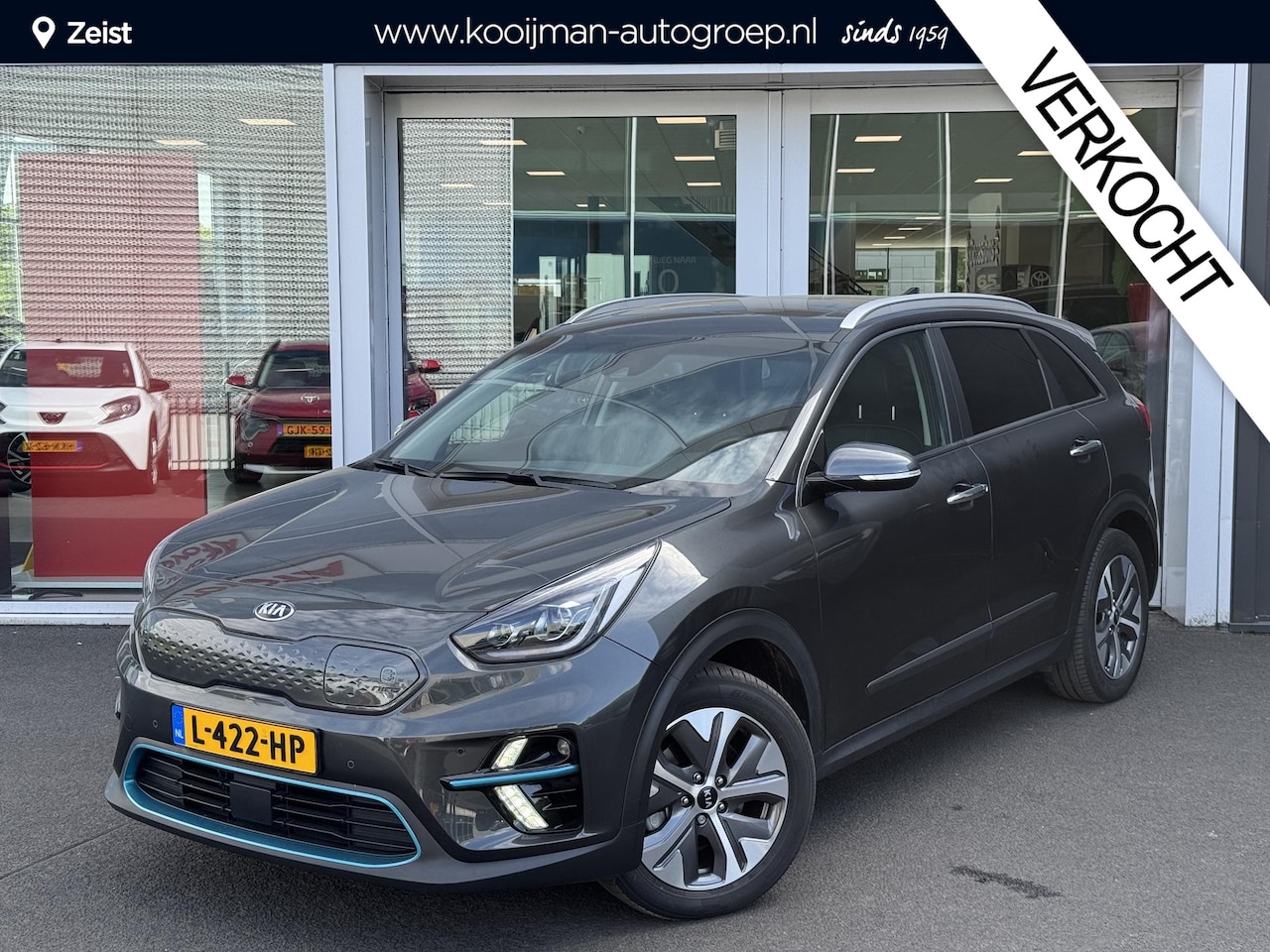 Kia e-Niro - ExecutiveLine 64 kWh 3 FASE | Trekhaak | Climate controle | Cruise controle Adaptieve | St - AutoWereld.nl