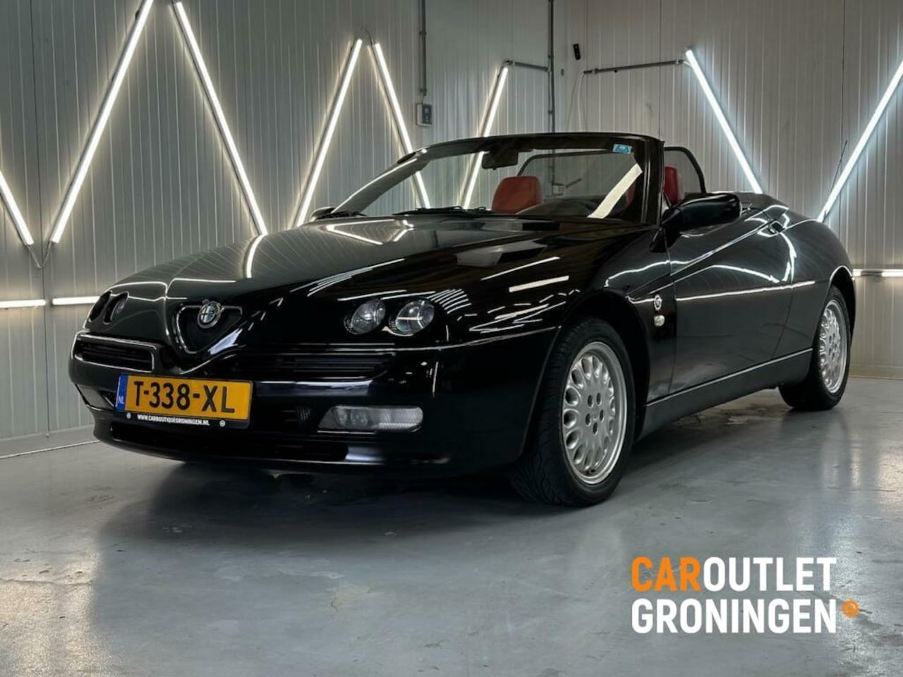 Alfa Romeo Spider - 3.0-12V V6 BUSSO | AIRCO | LEDER | ELEK KAP - AutoWereld.nl