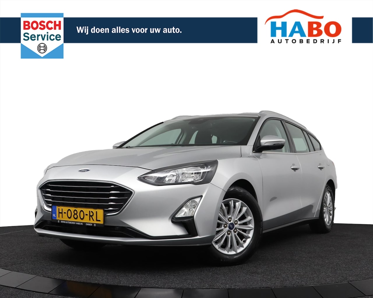 Ford Focus Wagon - 1.0 ECOBOOST TITANIUM BUSINESS 125PK ECC/ADAPTIVE.CRUISE/NAV/REGEN.SENS/PARK.SENS/LMV - AutoWereld.nl