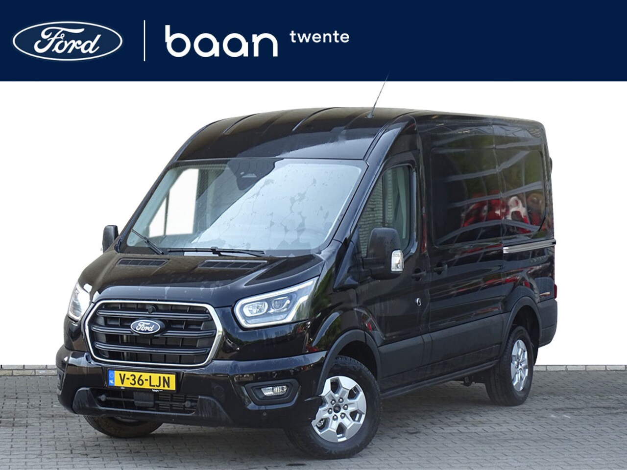 Ford Transit - L2H2 350 2.0 TDCI 165pk Limited | Trekhaak | Dubbele schuifdeur | Bijrijdersstoel | Stoel - AutoWereld.nl