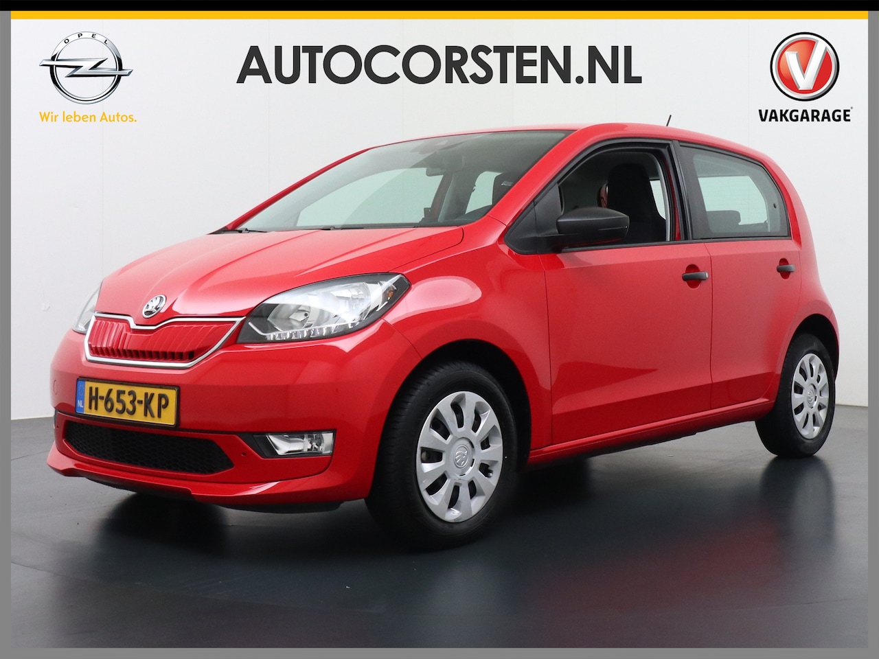 Skoda Citigo e-iV - EV 36kWh Climate Control Cruise Control Bluetooth Verkeersborddetectie Led Esp Smartphone - AutoWereld.nl
