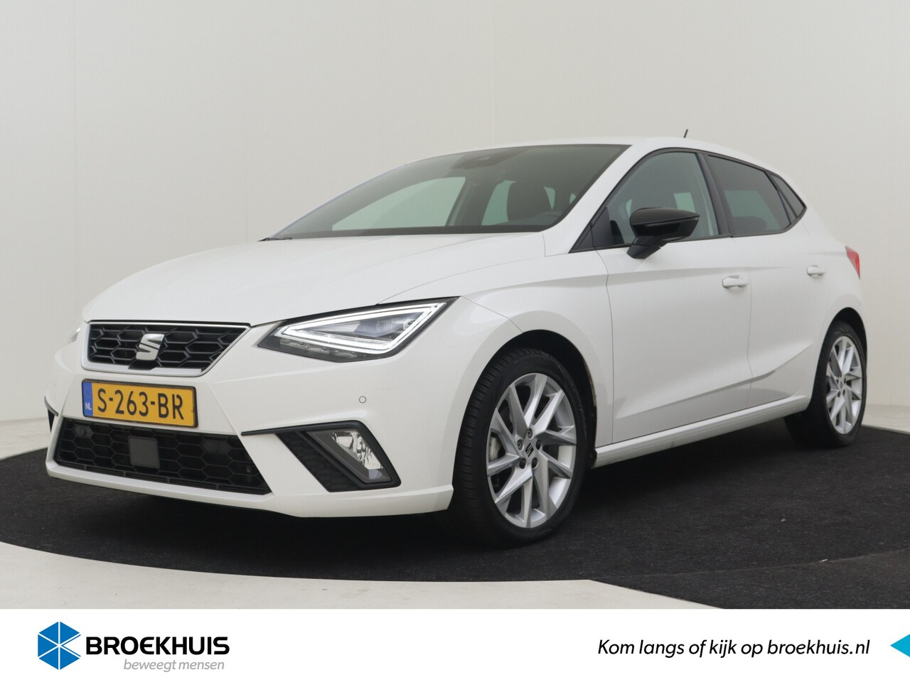 Seat Ibiza - 1.5 TSI Sport 150pk DSG/AUTO | Cruise control | Navigatie via app | Parkeersensoren v+a | - AutoWereld.nl