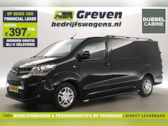 Opel Vivaro - 2.0 CDTI L3H1 | 177PK | Dubbele Cabine | 5 Persoons | Automaat 360Camera Airco Carplay Cru