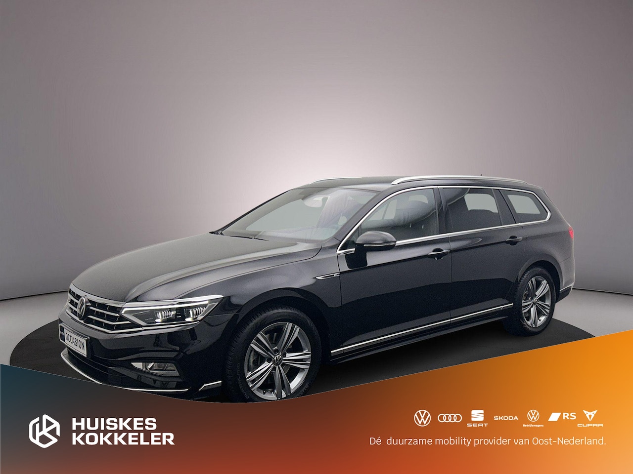Volkswagen Passat Variant - R-Line Business 1.5 TSI 150pk DSG Automaat Adaptive cruise control, Naviatie, Achteruitrij - AutoWereld.nl