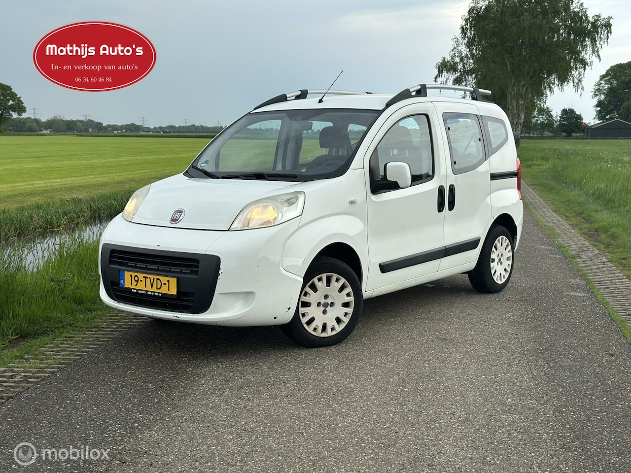 Fiat Qubo - 1.4 Nat.Pow. Actual Benzine CNG Airco! BTW Milieuzone proof! - AutoWereld.nl