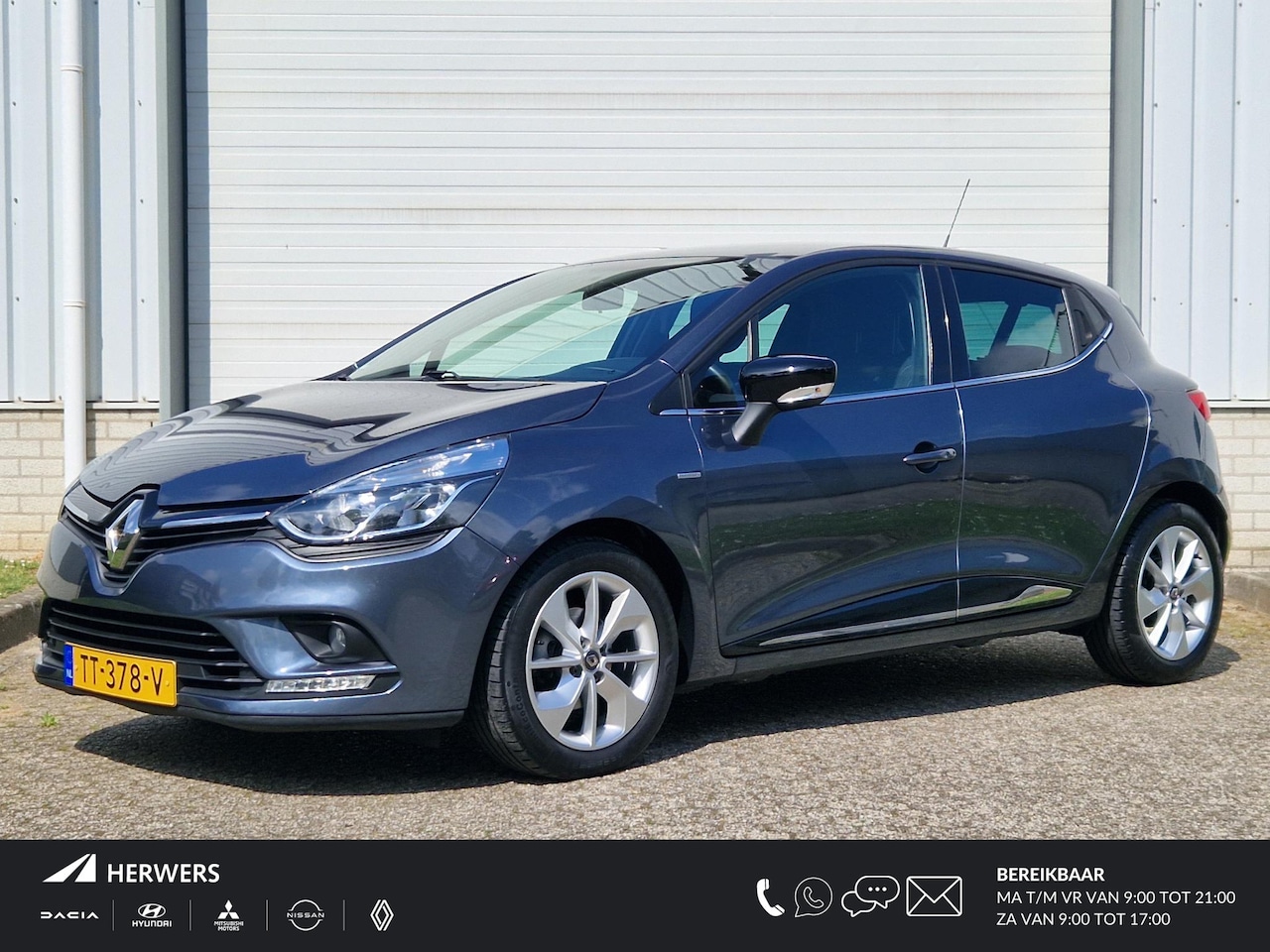 Renault Clio - 0.9 TCe Limited / Navigatie / Parkeersensoren / Cruise Control / Airco / Lichtmetalen Velg - AutoWereld.nl