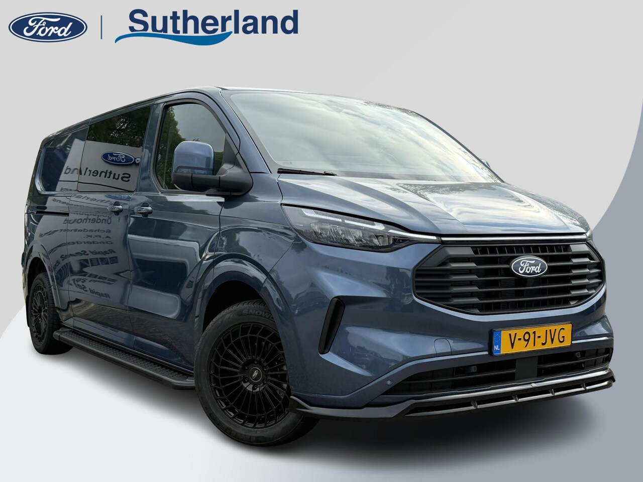 Ford Transit Custom - 300 2.0 TDCI L2H1 Limited DC 136pk | Dubbele Cabine | Chrome Blue | Trekhaak | Dubbele Sch - AutoWereld.nl