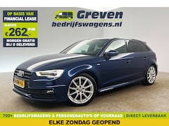 Audi A3 Sportback - 1.4 TFSI CoD S-line 141PK LED Clima Cruise Trekhaak Navigatie PDC 18"LMV