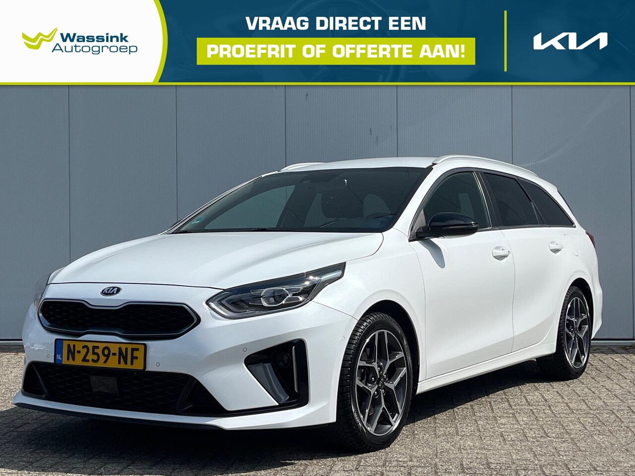 Kia Cee'd Sportswagon - Ceed Sw 1.0 T-GDi 120pk GT-Line Business Edition | Stoel- & Stuurverwarming | Sensoren Voo - AutoWereld.nl