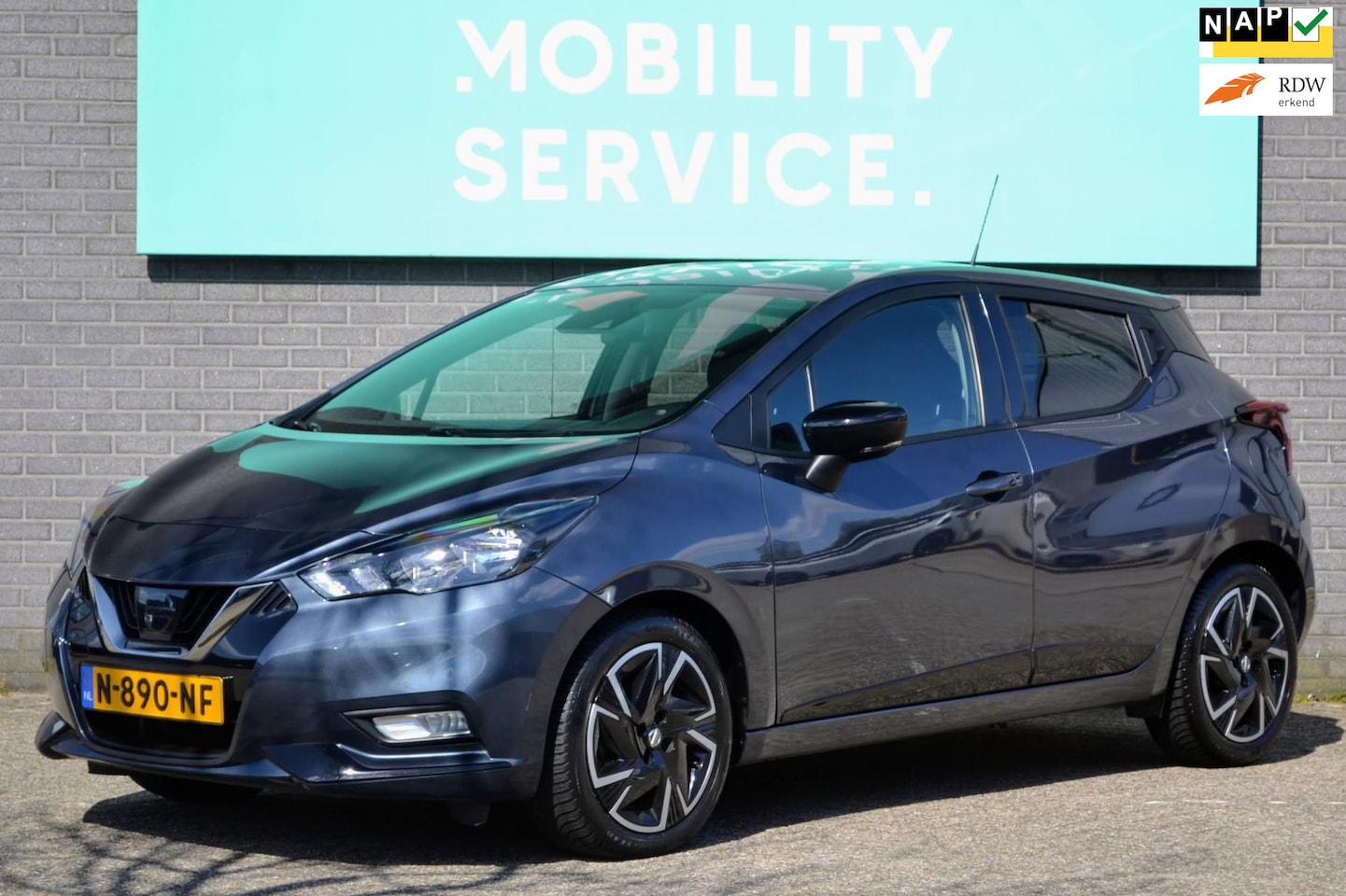 Nissan Micra - 1.0 IG-T N-Design CarPlay Cruise LED LMV PDC - AutoWereld.nl