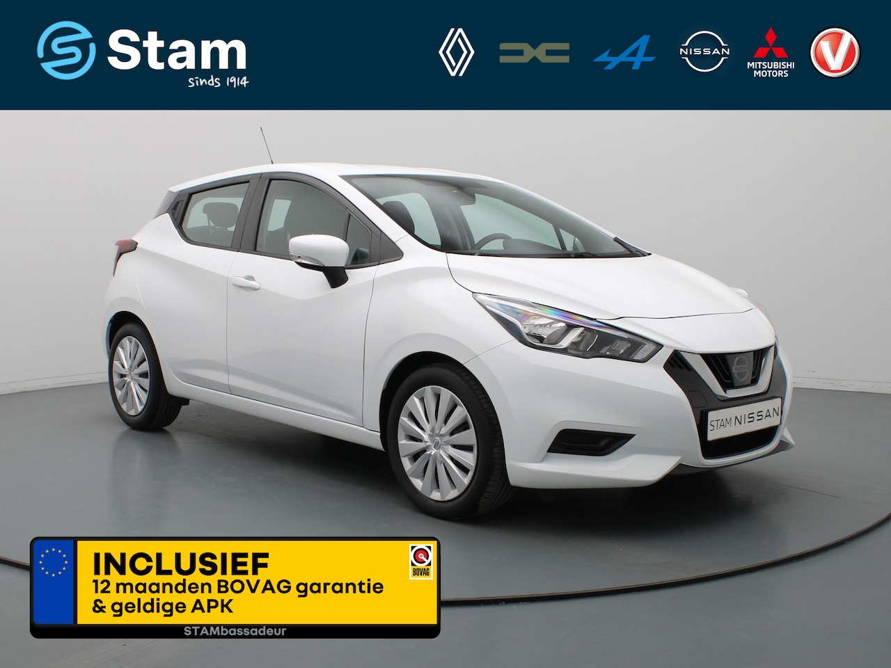 Nissan Micra - 1.0 IG-T Acenta Airco | Cruise | Carplay - AutoWereld.nl