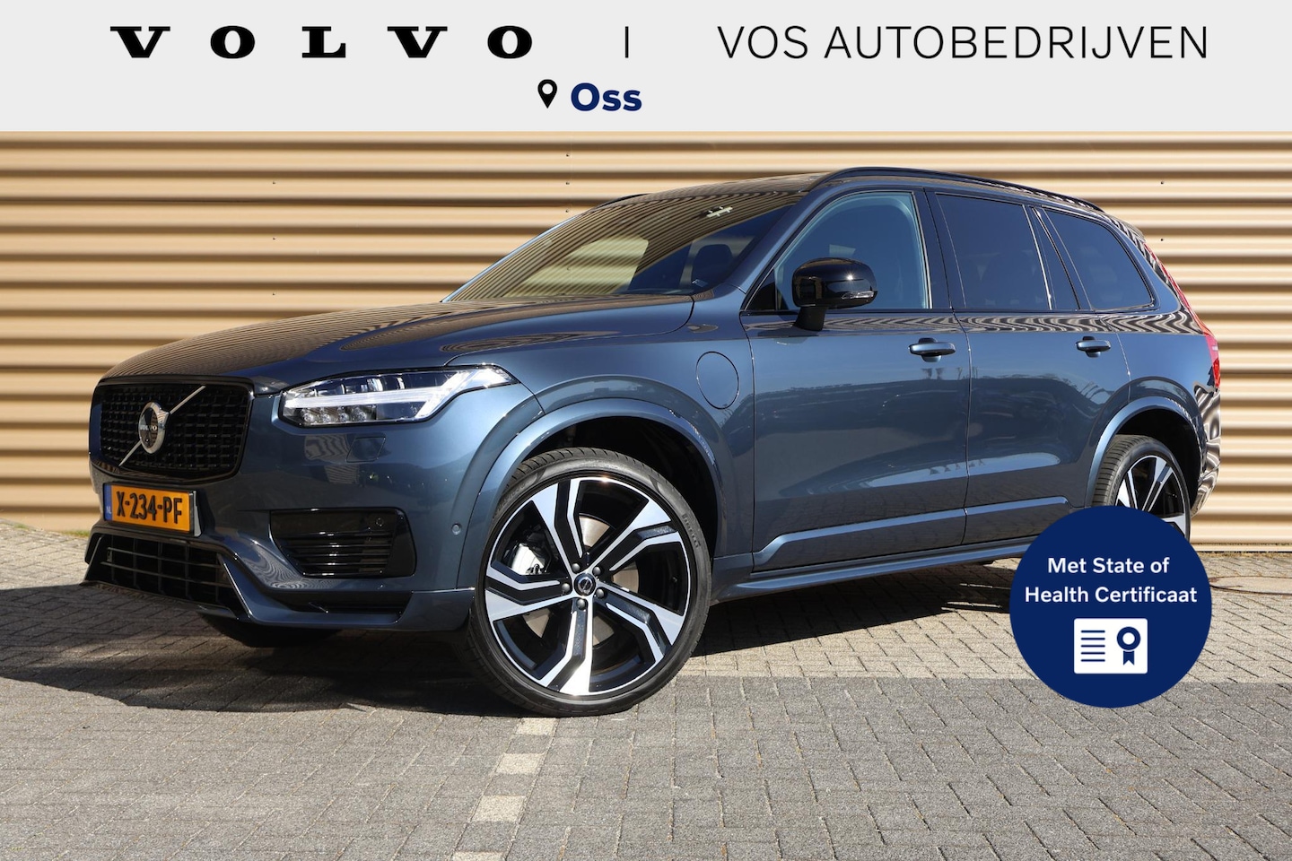 Volvo XC90 - T8 Recharge AWD Ultimate Dark | Bowers & Wilkins | Luchtvering | Alcantara hemel - AutoWereld.nl