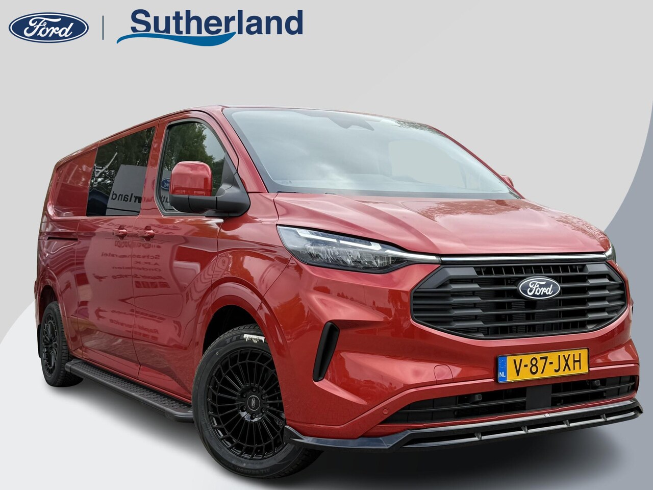 Ford Transit Custom - 300 2.0 TDCI L2H1 Limited DC | SCI | 136pk | Artisan Red | Dubbele Cabine | Trekhaak | Dub - AutoWereld.nl