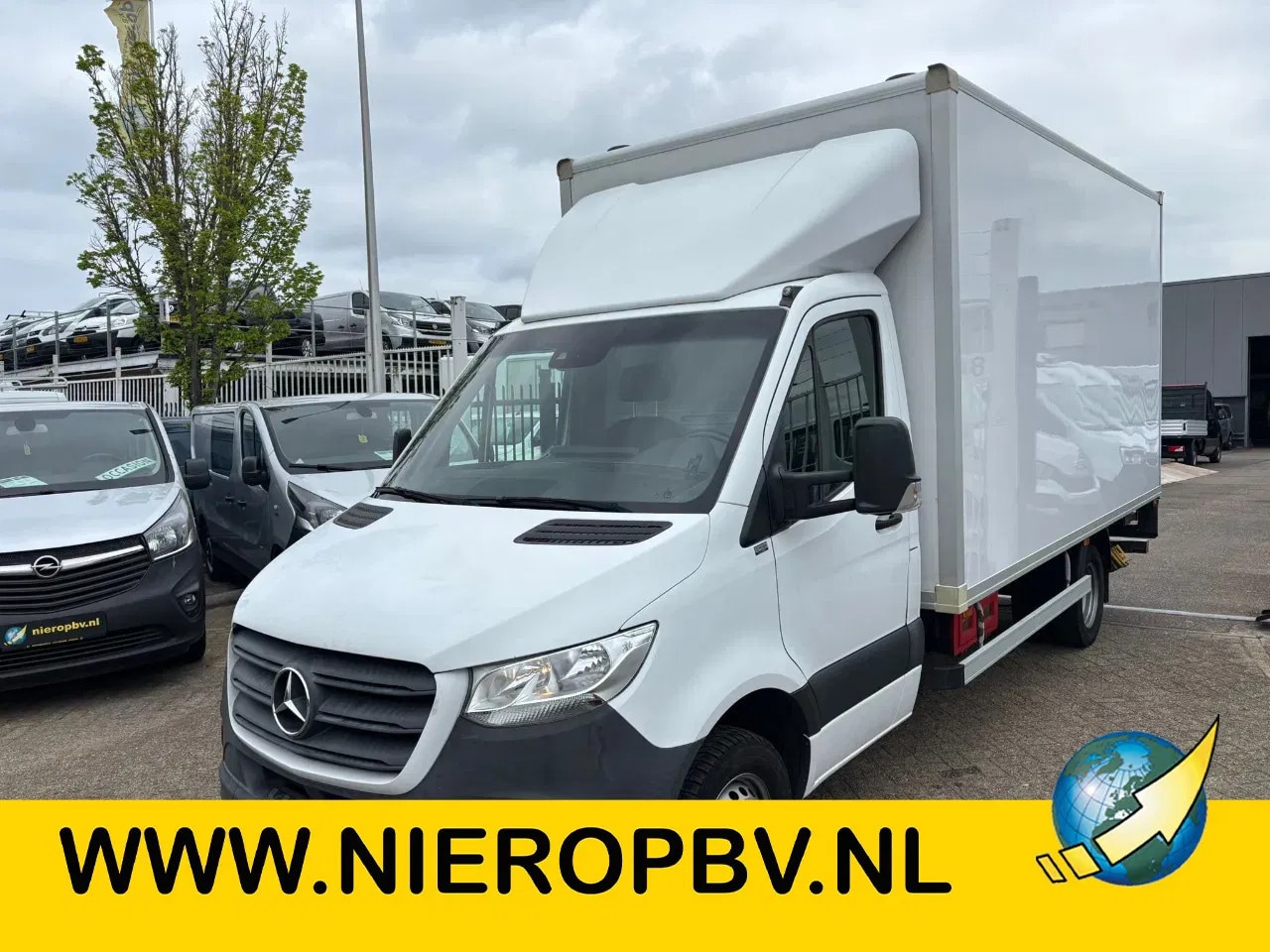 Mercedes-Benz Sprinter - 516CDI Bakwagen Automaat Airco Cruisecontrol Laadklep - AutoWereld.nl