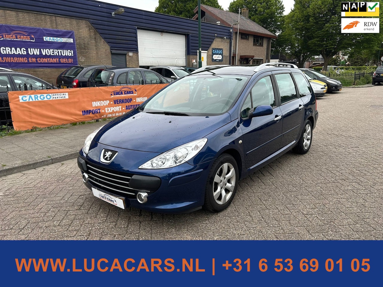 Peugeot 307 SW - 2.0-16V Pack 7p NIEUWE APK! - AutoWereld.nl