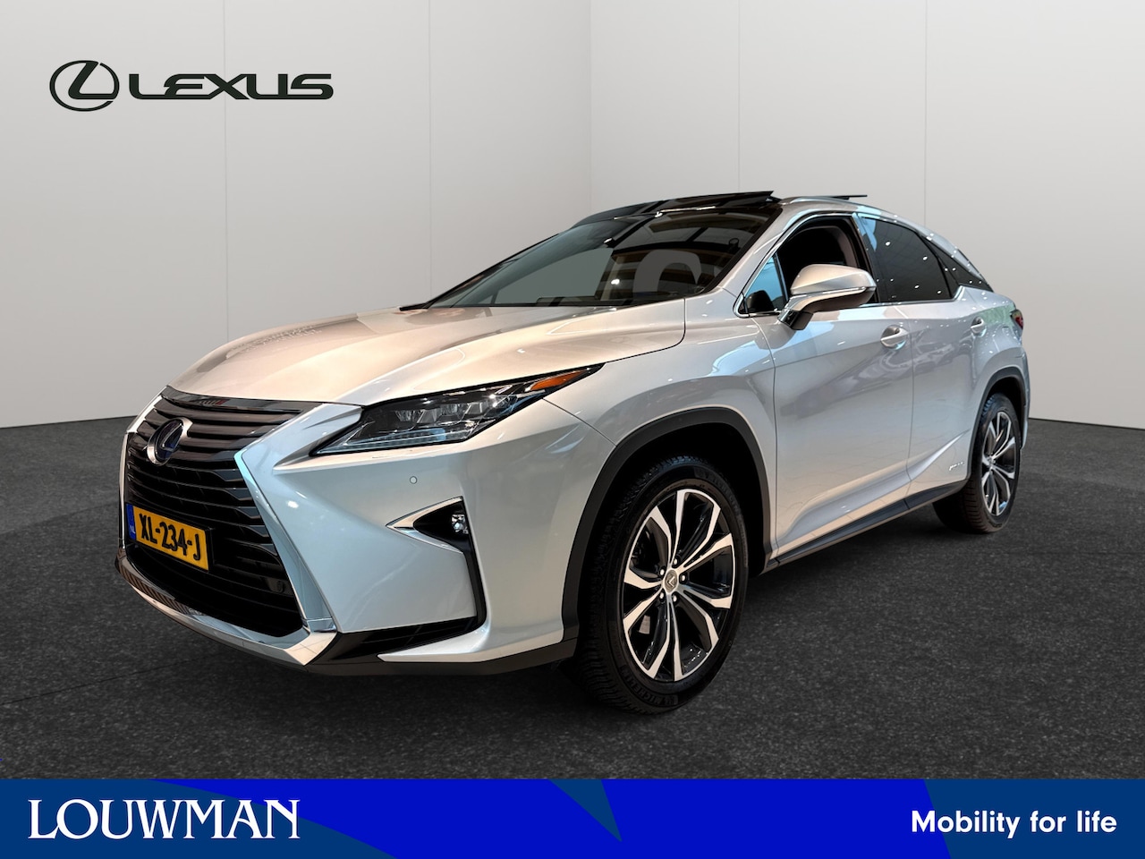 Lexus RX 450h - 4WD Luxury Line | pano/schuifdak | Volleder | Trekhaak 13p | 200kg trekvermogen | - AutoWereld.nl