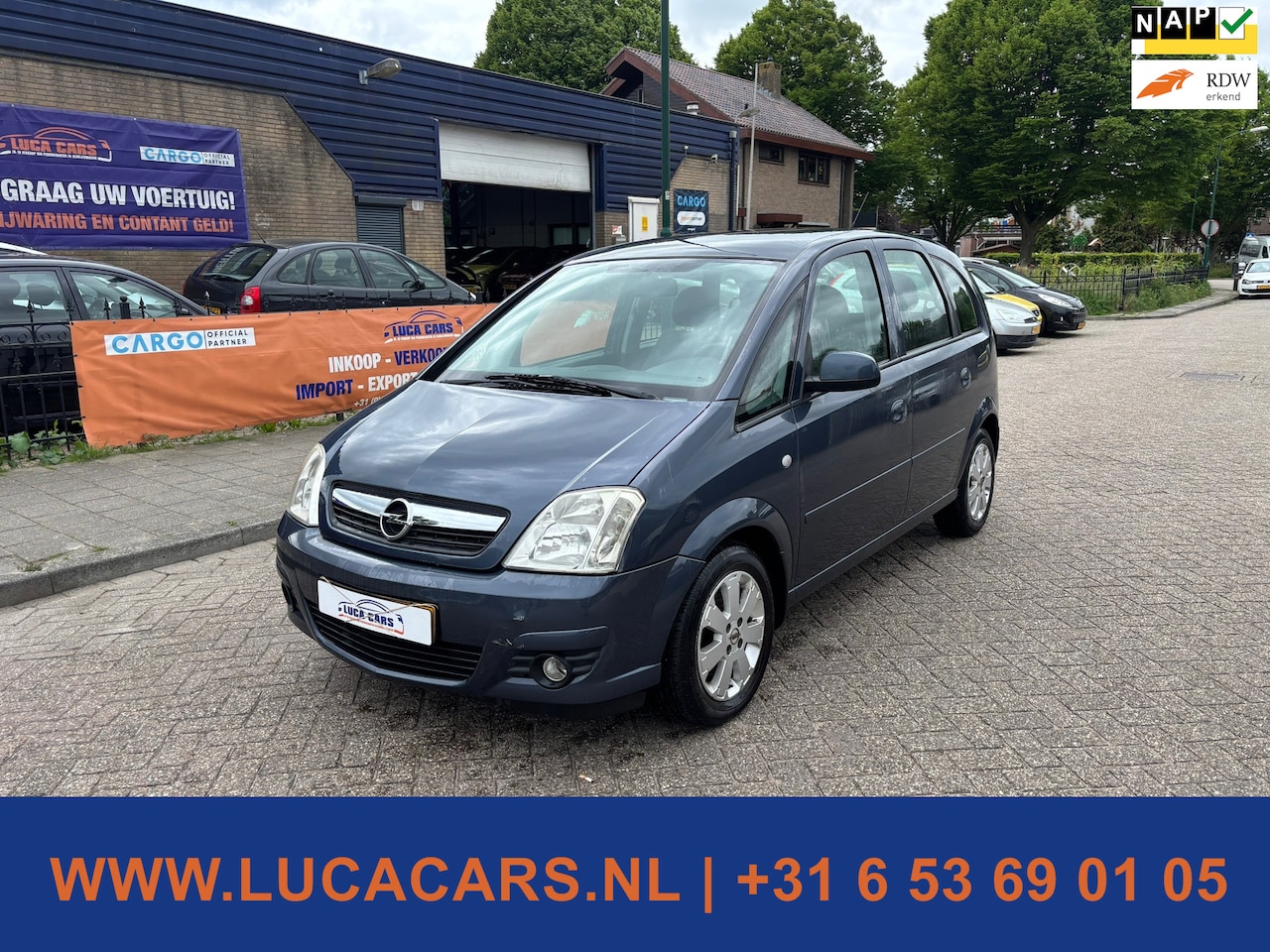 Opel Meriva - 1.6-16V Temptation 1.6-16V Temptation NIEUWE APK! - AutoWereld.nl