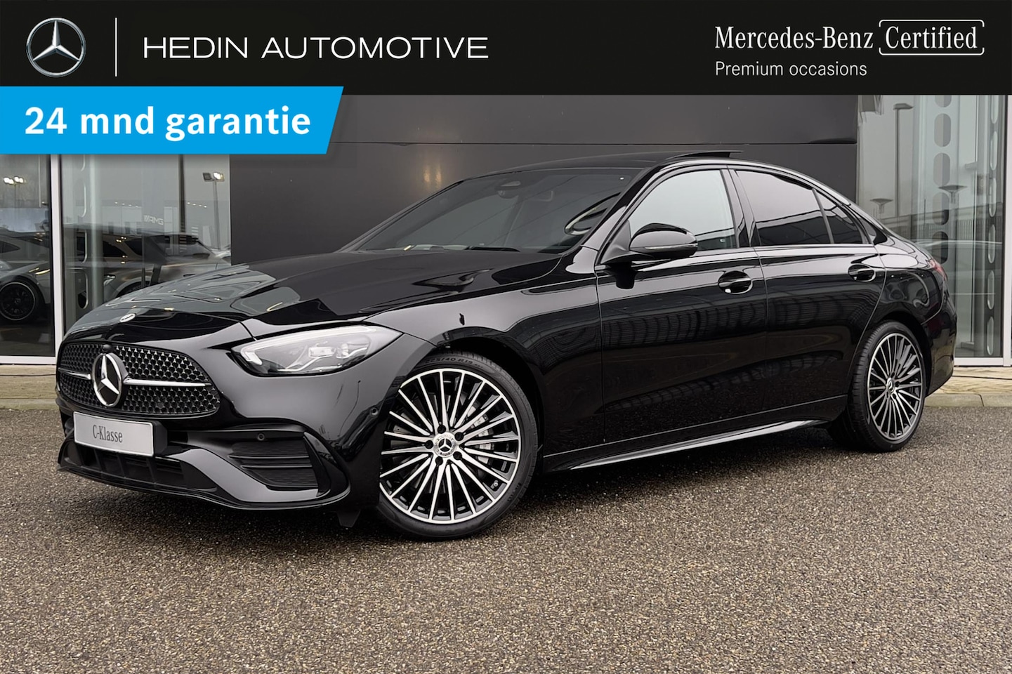 Mercedes-Benz C-klasse - C 200 Limousine Automaat AMG Line | Premium Pakket | Nightpakket - AutoWereld.nl
